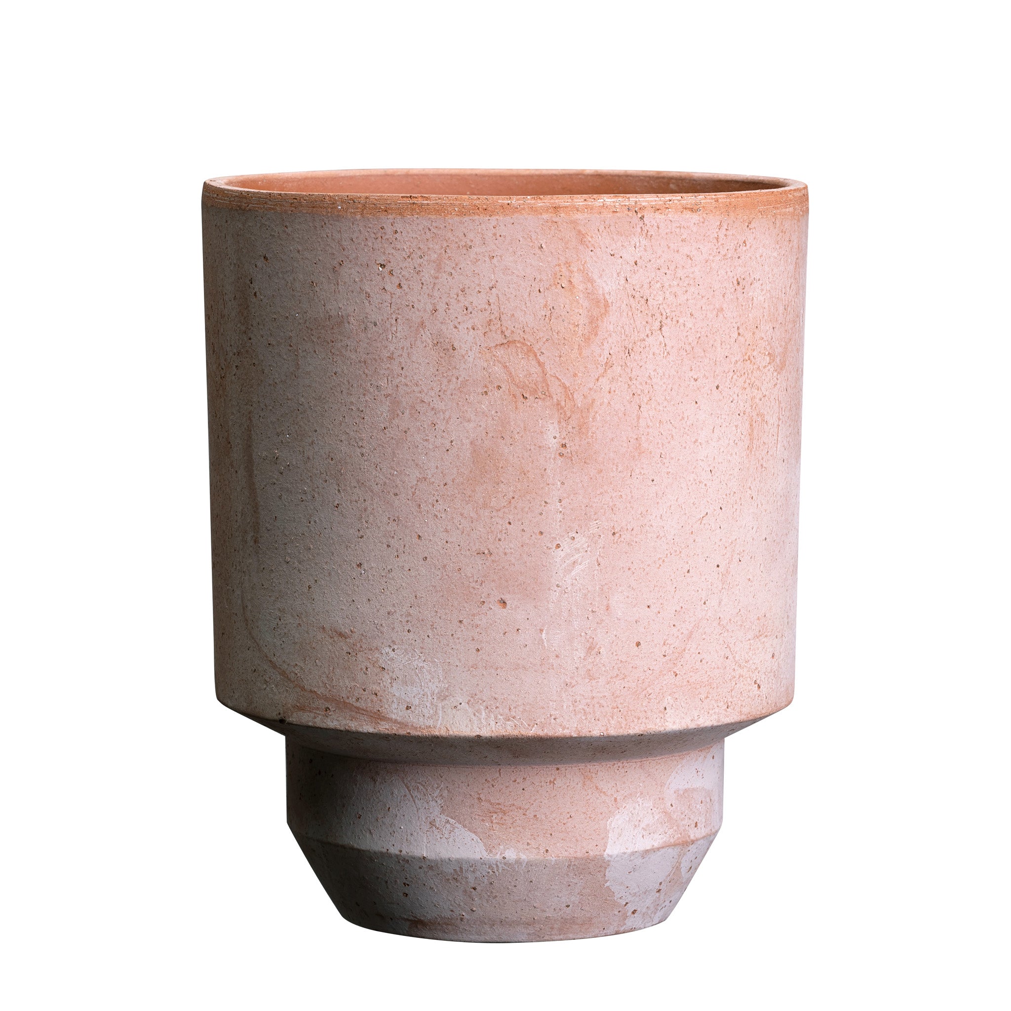 Raw terracotta Bergs Potter pot with tapered base