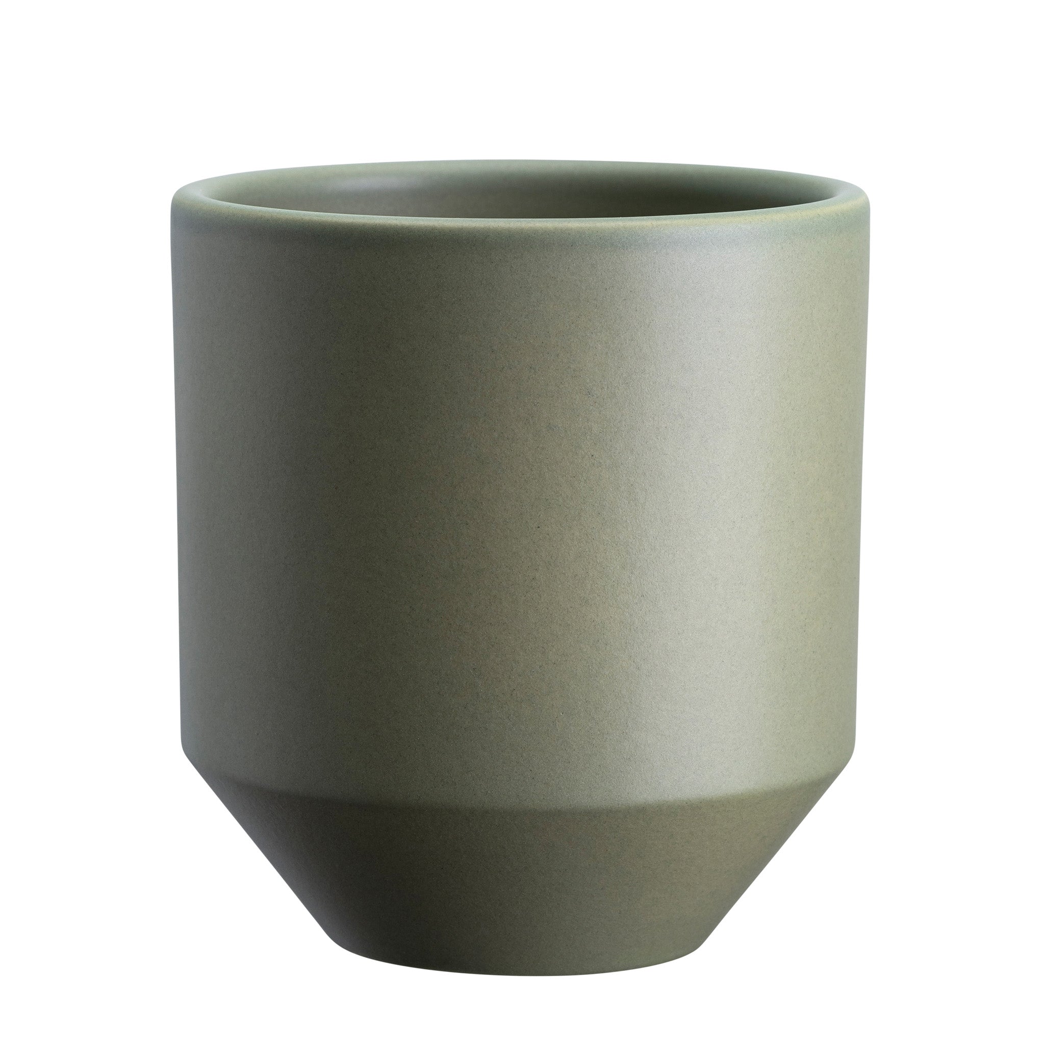 Matte-texture finish Bergs Potter planter pot with tapered base