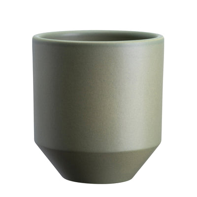Matte-texture finish Bergs Potter planter pot with tapered base