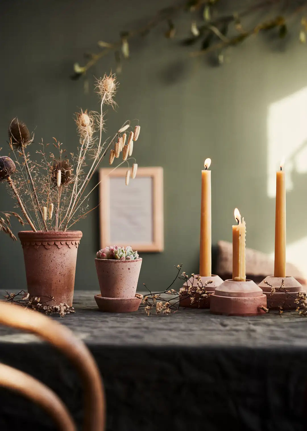 Bergs Potter Københavner Terracotta Tall Pot
