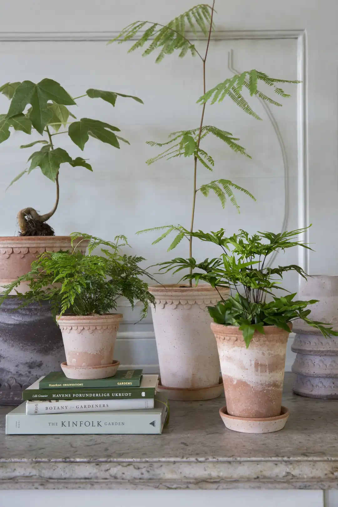 Bergs Potter Københavner Terracotta Tall Pot